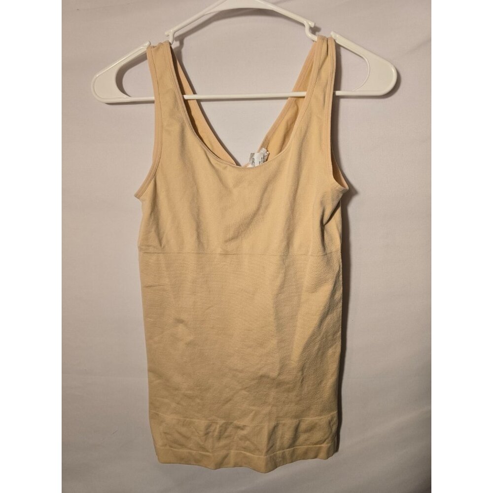 Yummy Nude Bodyshaper Tank Top‎ Cami Camisole Women’s Medium Large Support
